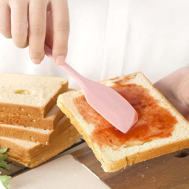 Heat Resistant Silicone Spatula for Baking, Cooking & Pastry Tools