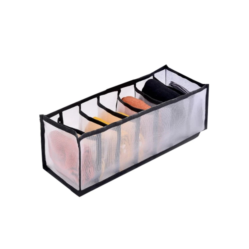 Foldable Underwear Organizer – Multi-Purpose Drawer for Bras, Socks, and Accessories