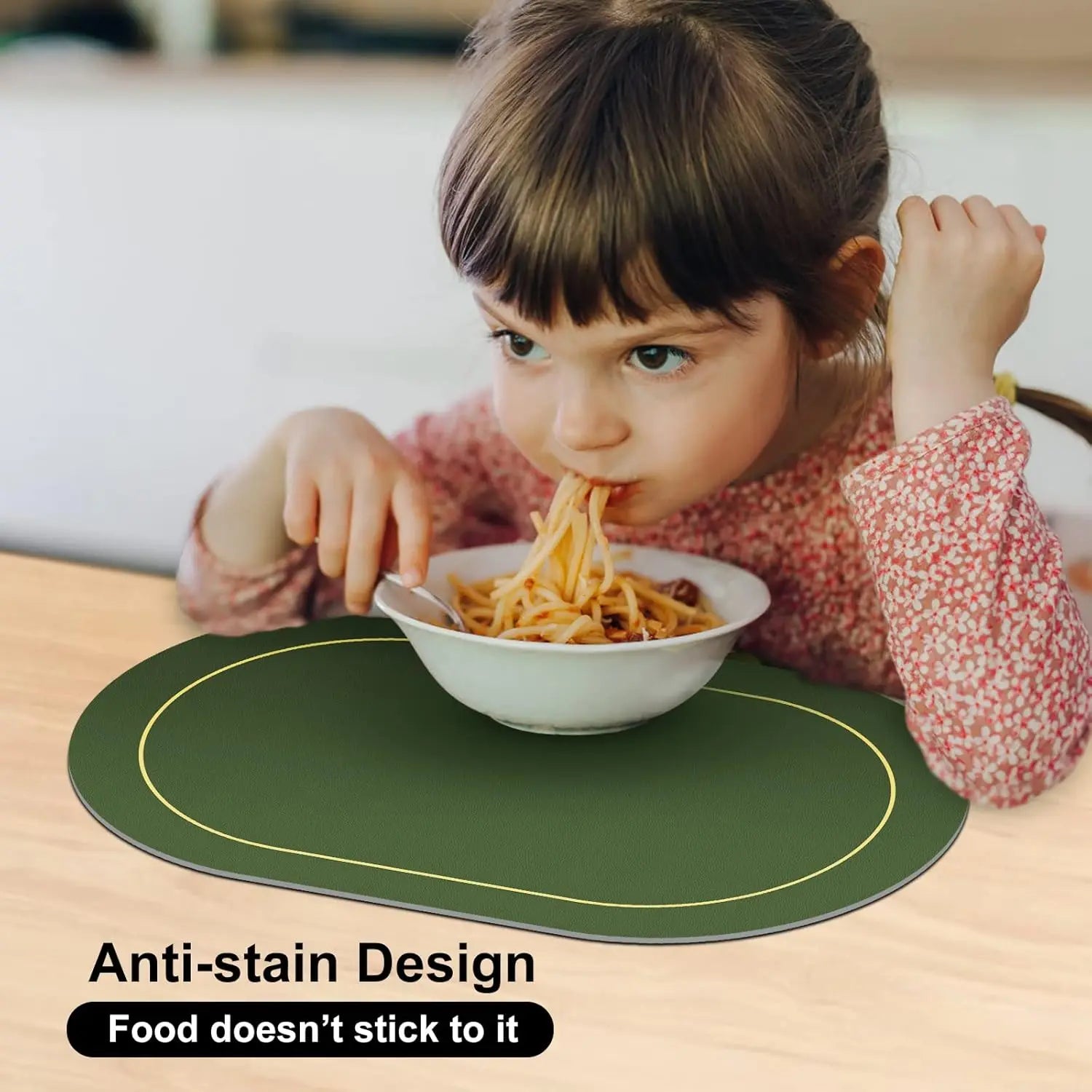 Leather Table Placemats – Heat Resistant, Washable, and Easy to Clean