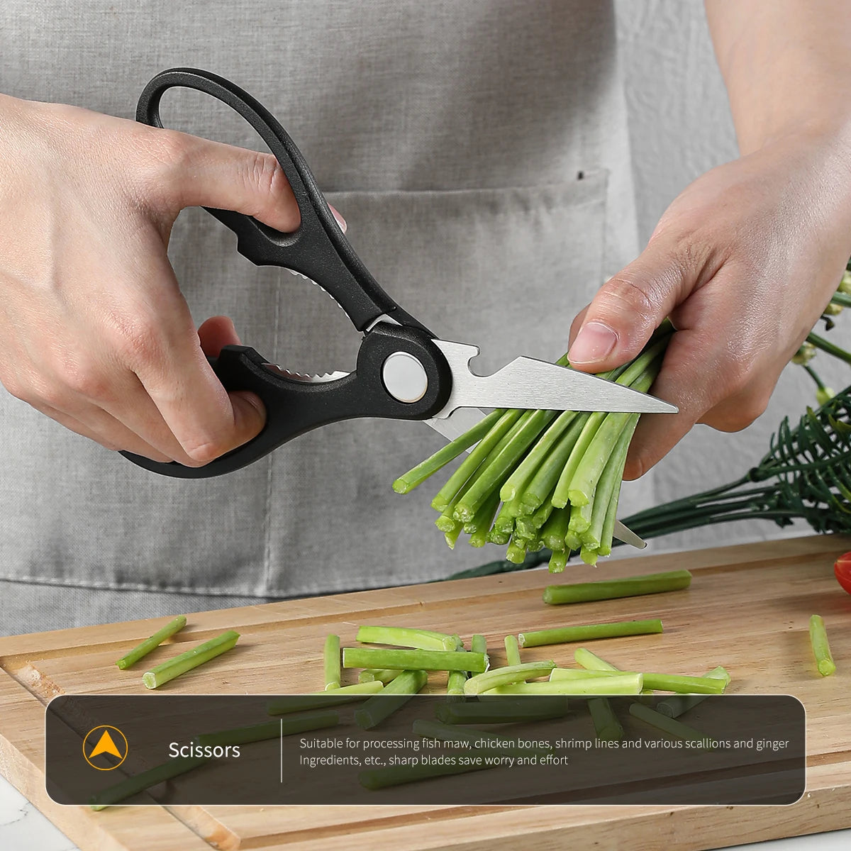 Premium Black Stainless Steel Knife Set – 3 or 5 Pieces | Precision & Durability