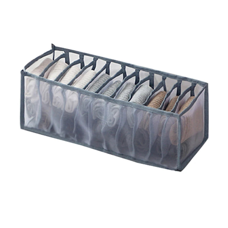 Foldable Underwear Organizer – Multi-Purpose Drawer for Bras, Socks, and Accessories