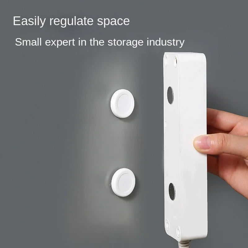 Magnetic Remote Control Holder with Adhesive Wall Mount – Strong Grip Organizer for Home & Office