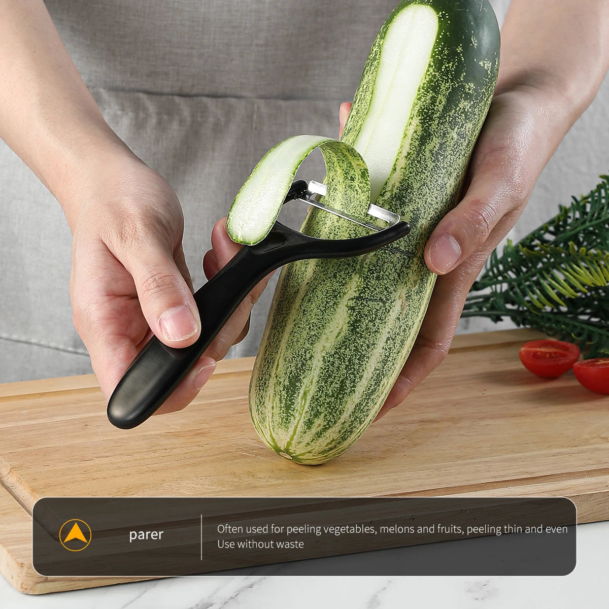 Premium Black Stainless Steel Knife Set – 3 or 5 Pieces | Precision & Durability