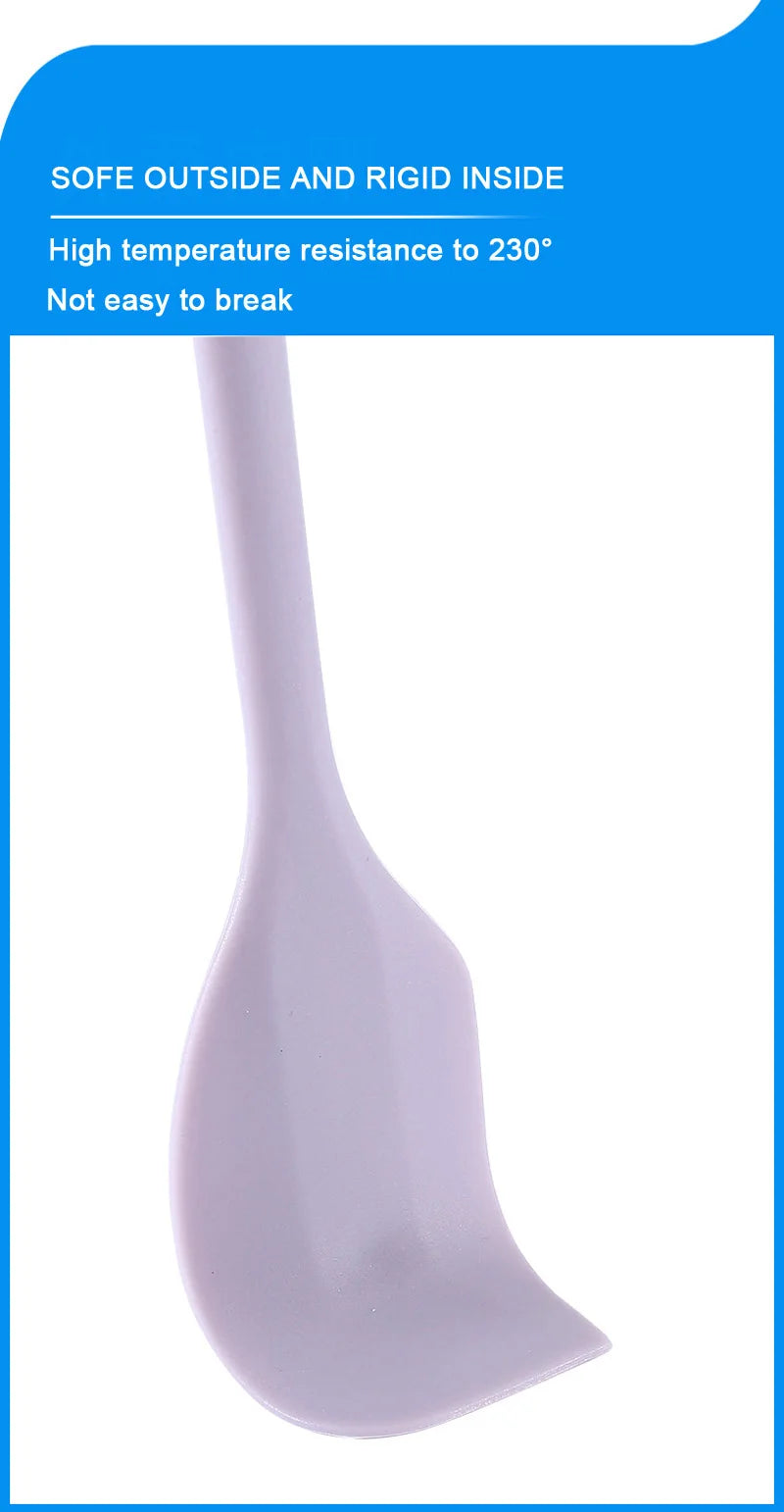 Heat Resistant Silicone Spatula for Baking, Cooking & Pastry Tools