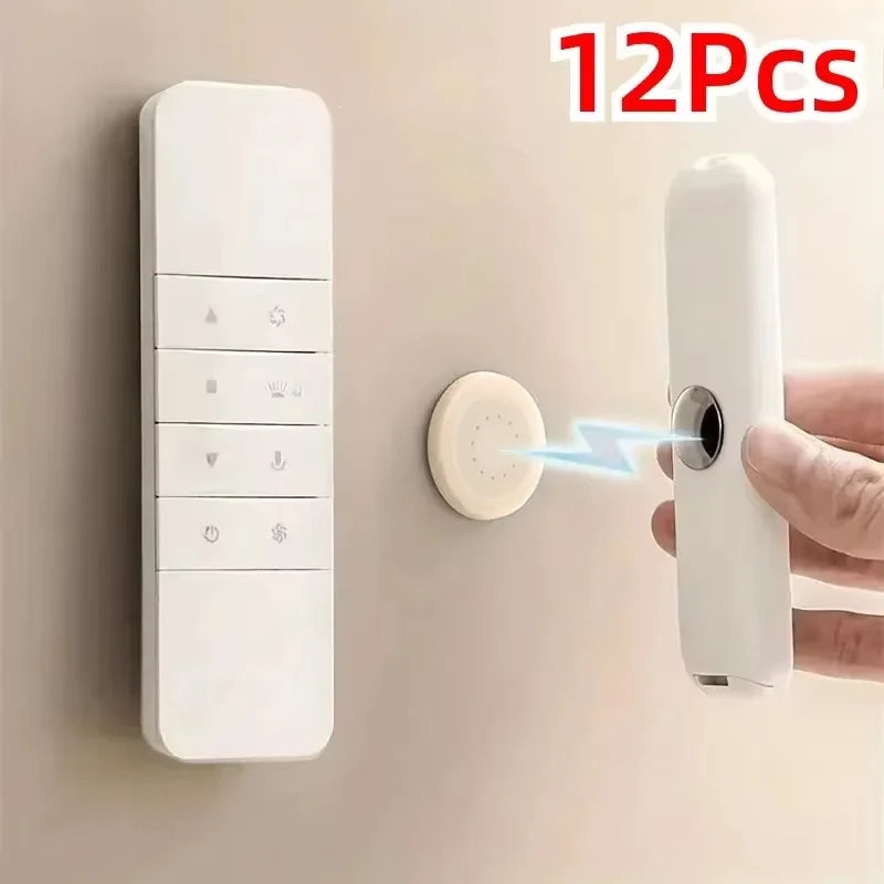 Magnetic Remote Control Holder with Adhesive Wall Mount – Strong Grip Organizer for Home & Office