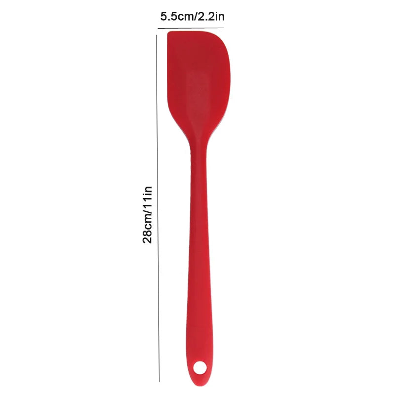 Heat Resistant Silicone Spatula for Baking, Cooking & Pastry Tools