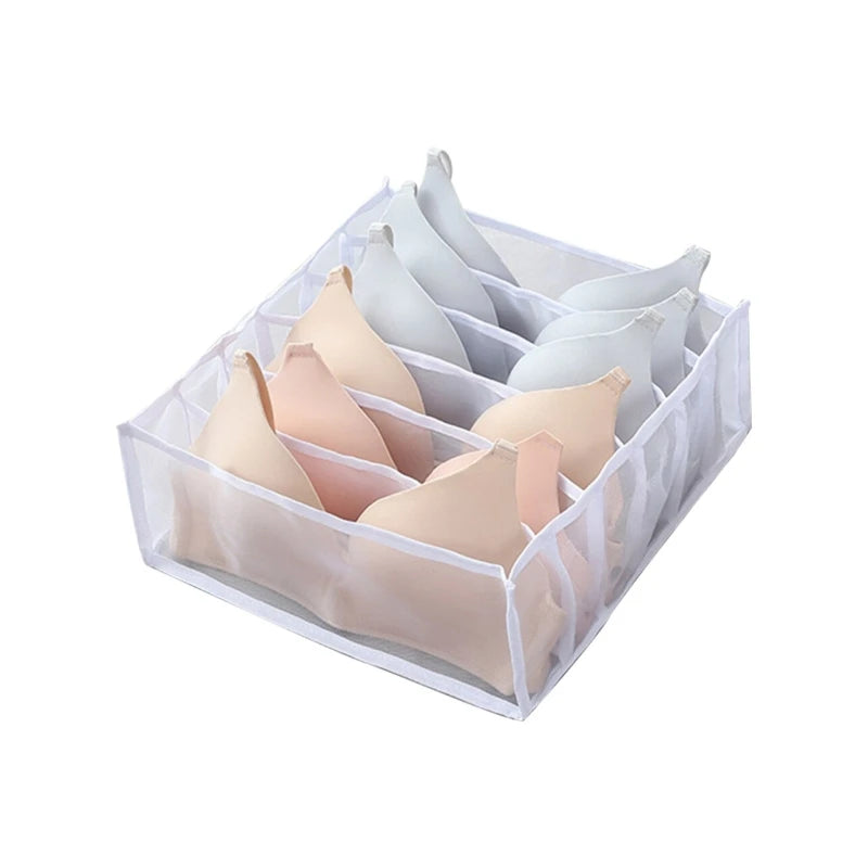 Foldable Underwear Organizer – Multi-Purpose Drawer for Bras, Socks, and Accessories