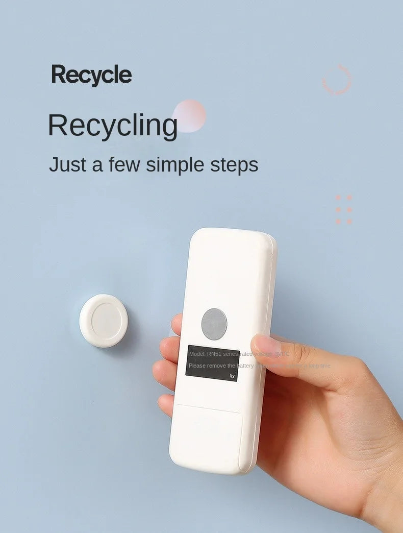 Magnetic Remote Control Holder with Adhesive Wall Mount – Strong Grip Organizer for Home & Office