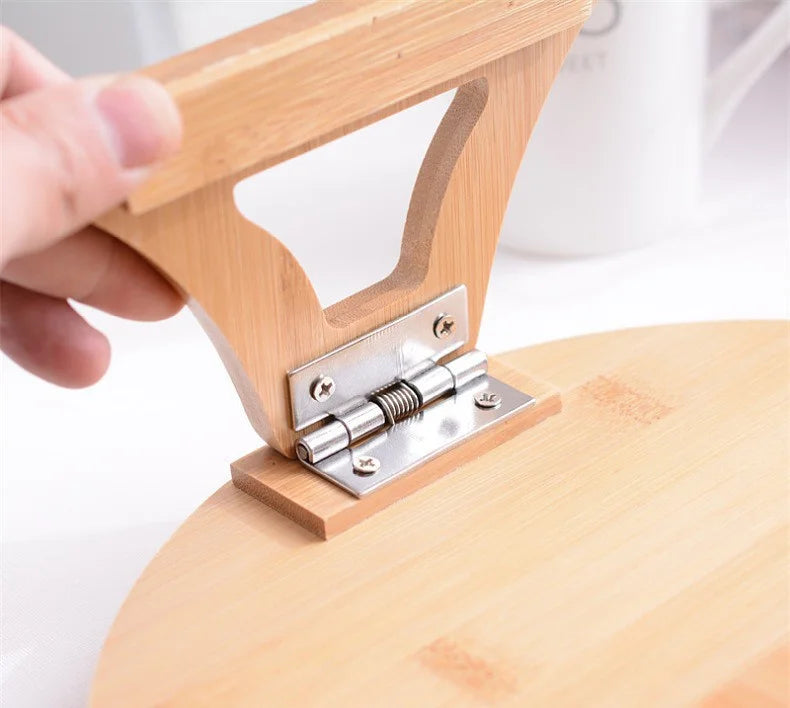 Sofa Armrest Tray – Clip-On Wooden Table for Snacks, Drinks & Remote Control
