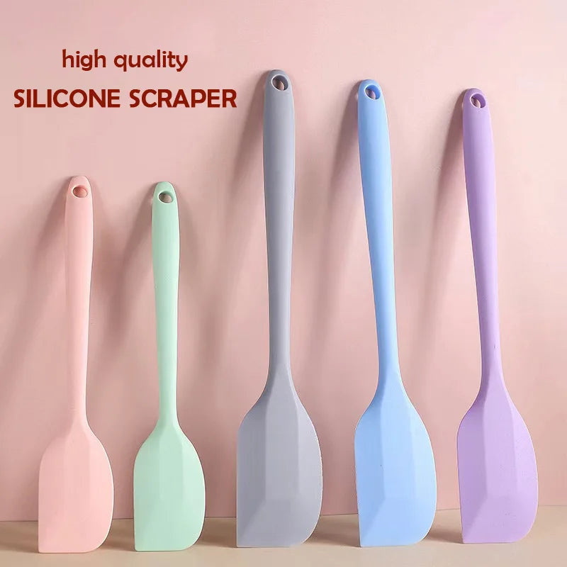 Heat Resistant Silicone Spatula for Baking, Cooking & Pastry Tools