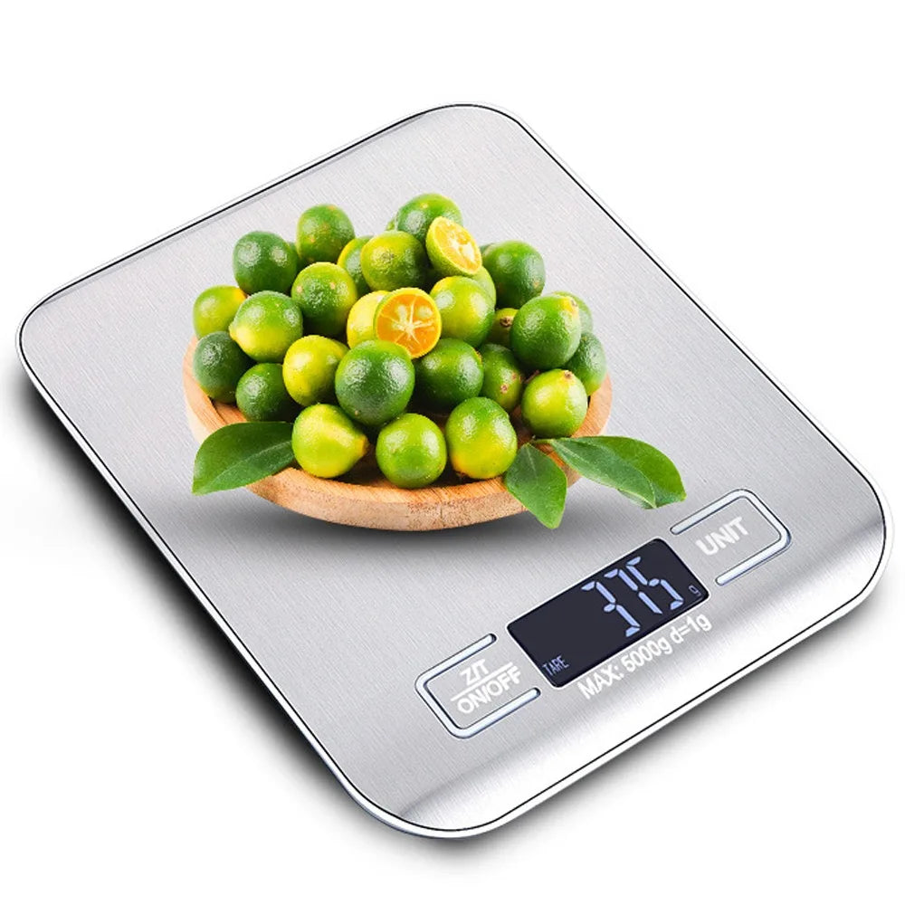 Digital Kitchen Scale 5kg/1g with LED – Multifunctional for Cooking & Baking