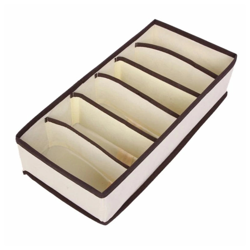 Foldable Underwear Organizer – Multi-Purpose Drawer for Bras, Socks, and Accessories