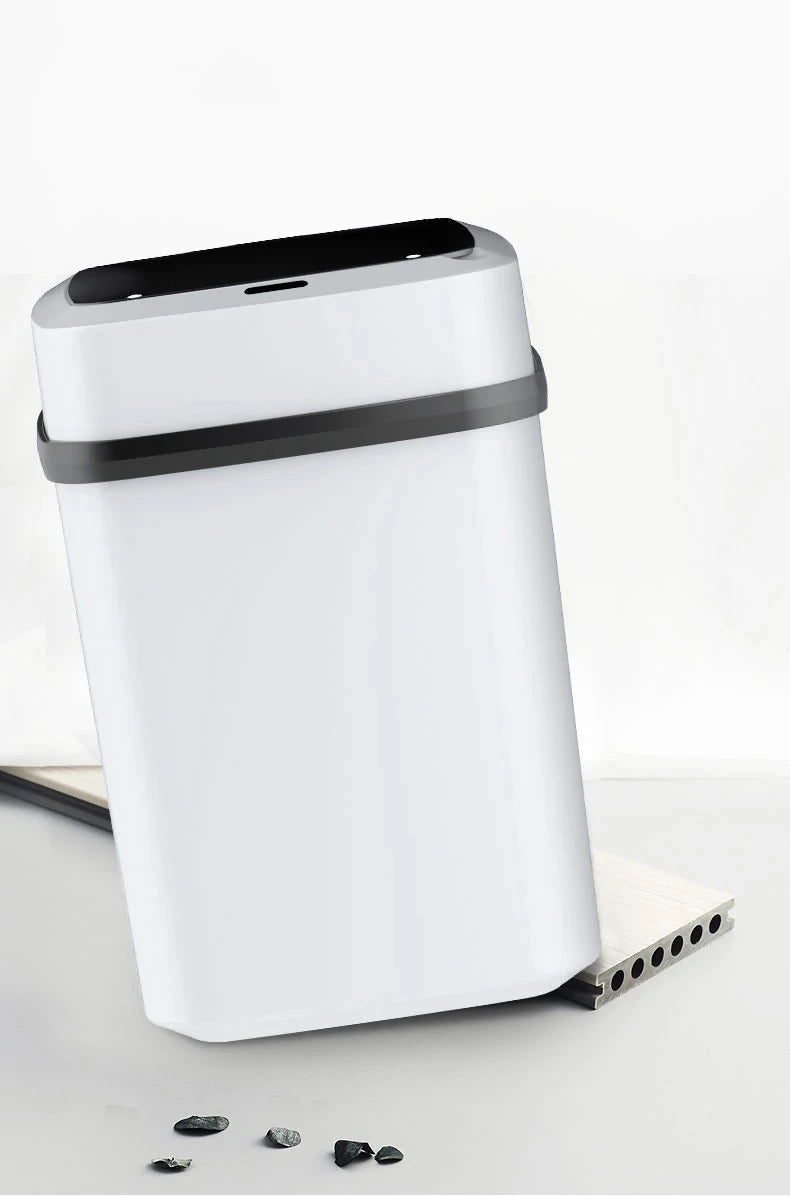 13L Smart Touch Trash Can – Modern Sensor Bin for Kitchen & Bathroom