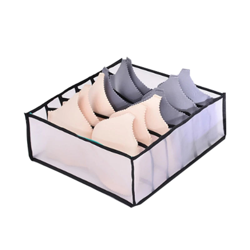 Foldable Underwear Organizer – Multi-Purpose Drawer for Bras, Socks, and Accessories