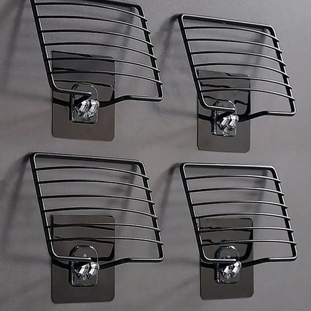 Wall-Mounted Stainless Steel Soap Rack – Rustproof Bathroom Soap Holder with Drainage Tray | No-Drill Installation