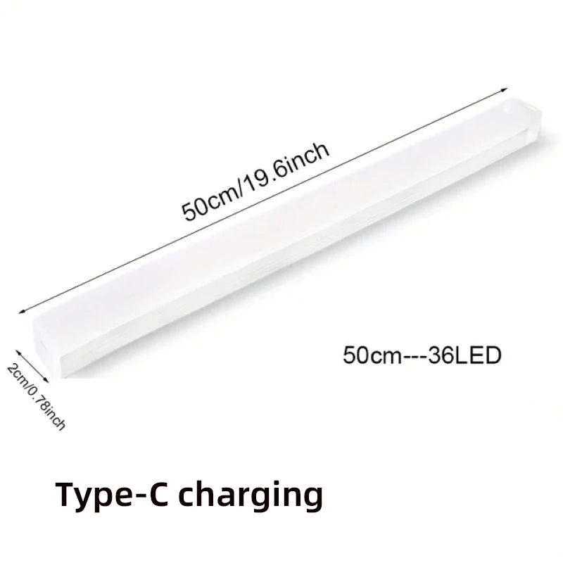 Rechargeable LED Motion Sensor Light – Wireless USB Cabinet & Closet Night Light for Kitchen, Stairs and Hallway