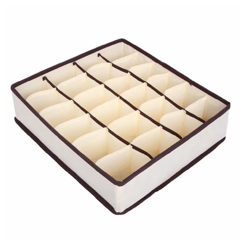 Foldable Underwear Organizer – Multi-Purpose Drawer for Bras, Socks, and Accessories