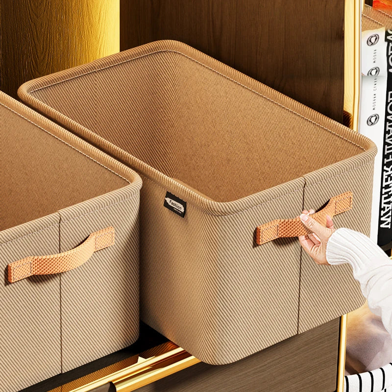 Thickened Clothes Organizer Storage Box for Pants, Jeans & Sweaters – Wardrobe & Drawer Organizer