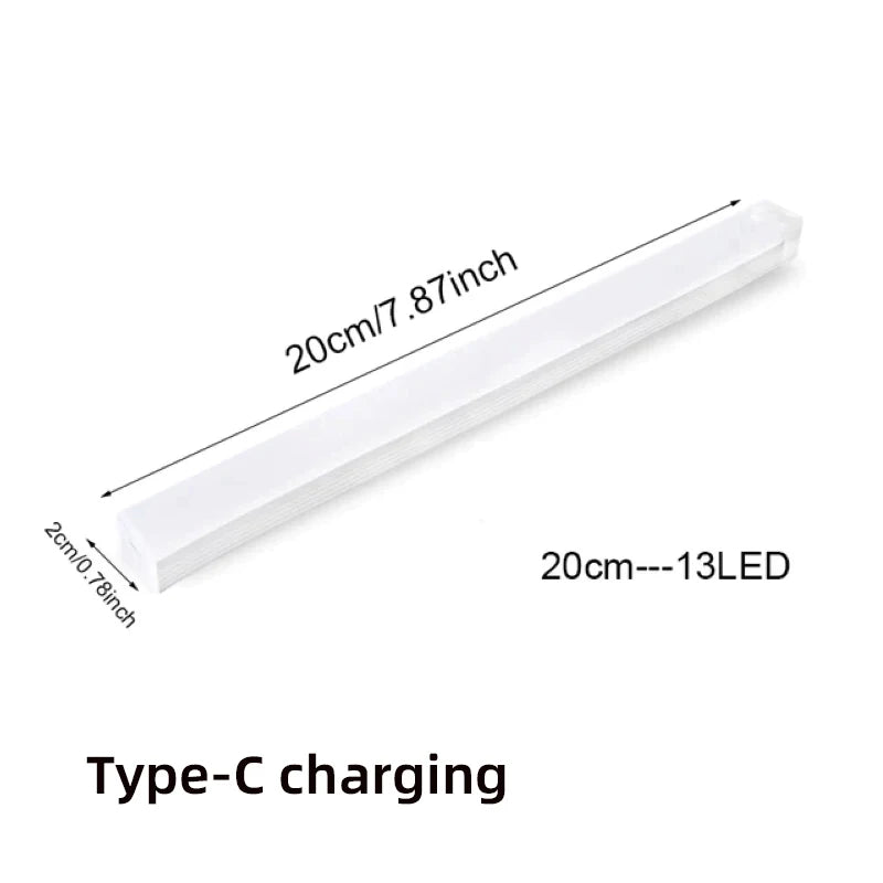 Rechargeable LED Motion Sensor Light – Wireless USB Cabinet & Closet Night Light for Kitchen, Stairs and Hallway