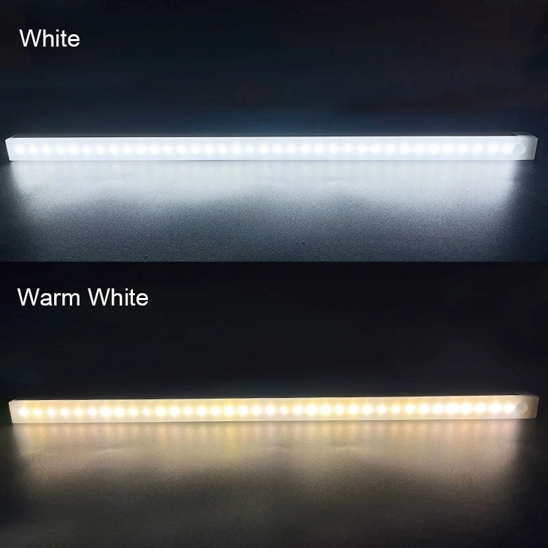 Rechargeable LED Motion Sensor Light – Wireless USB Cabinet & Closet Night Light for Kitchen, Stairs and Hallway