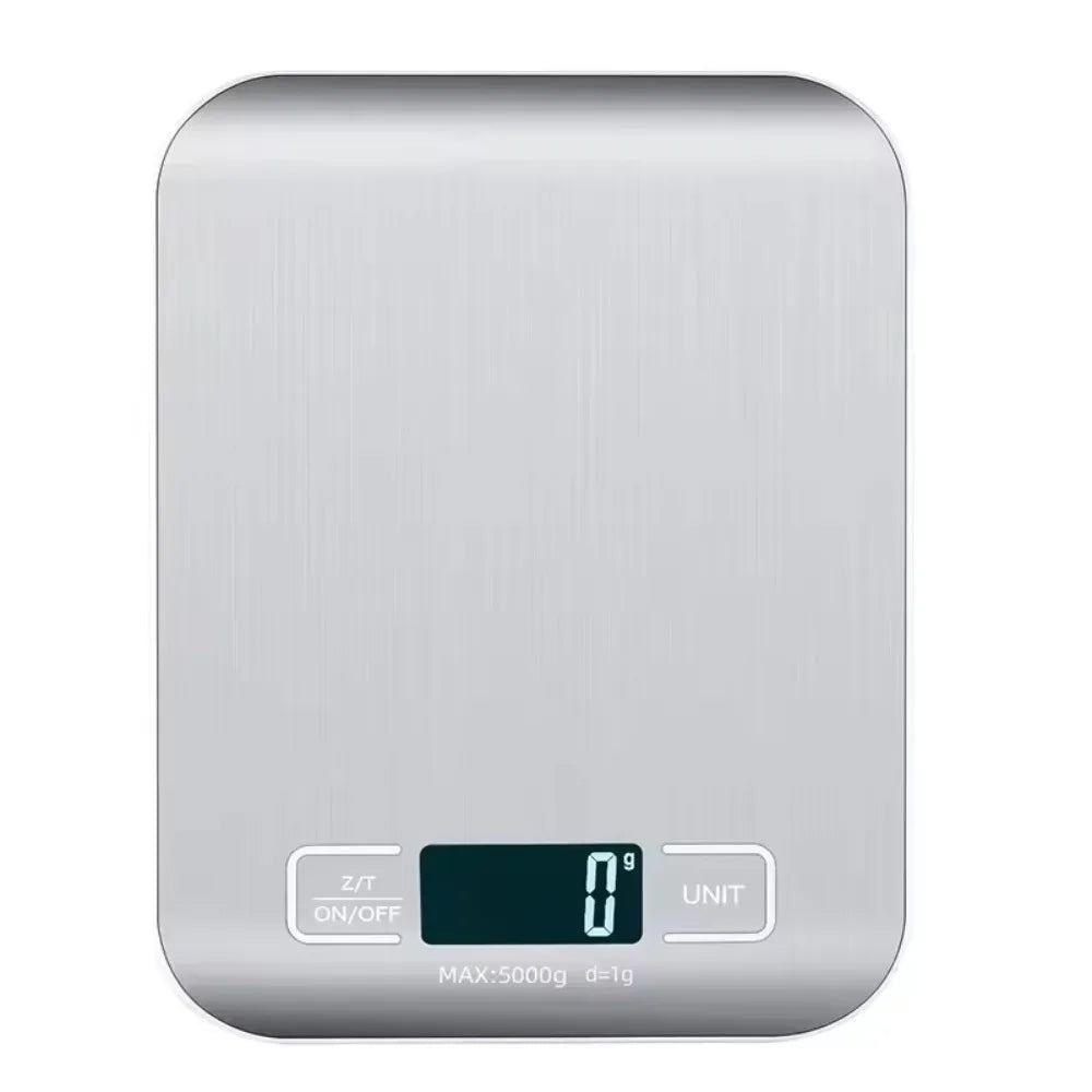 Digital Kitchen Scale 5kg/1g with LED – Multifunctional for Cooking & Baking