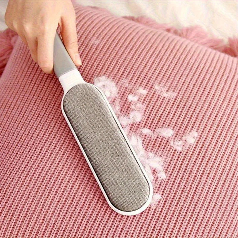 Pet Hair Remover – Double-Sided Lint Brush for Sofas, Clothes & Carpets