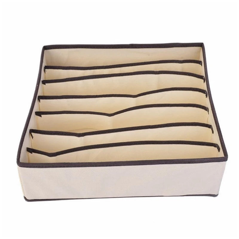 Foldable Underwear Organizer – Multi-Purpose Drawer for Bras, Socks, and Accessories
