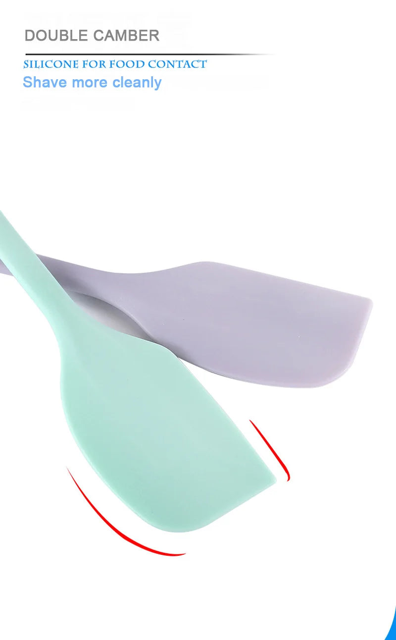 Heat Resistant Silicone Spatula for Baking, Cooking & Pastry Tools