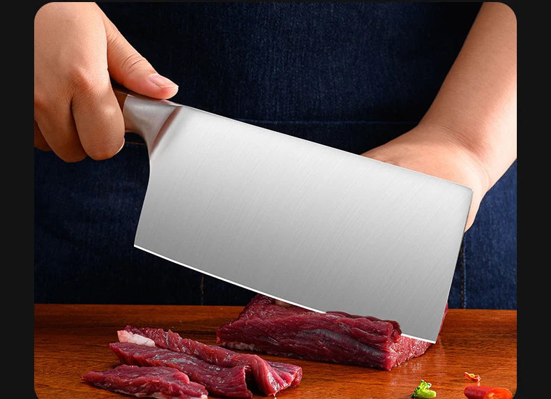 Professional Kitchen Knife Set – Japanese Chef Knives in Stainless Steel for Meat, Fish, Vegetables & Fruit