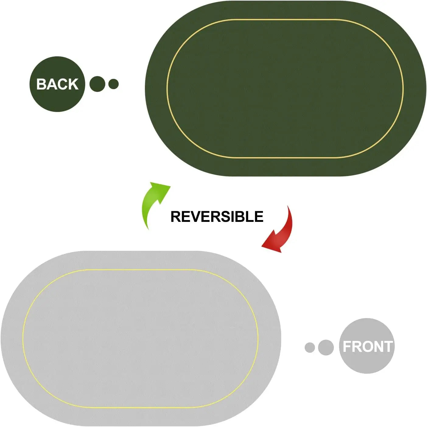 Leather Table Placemats – Heat Resistant, Washable, and Easy to Clean