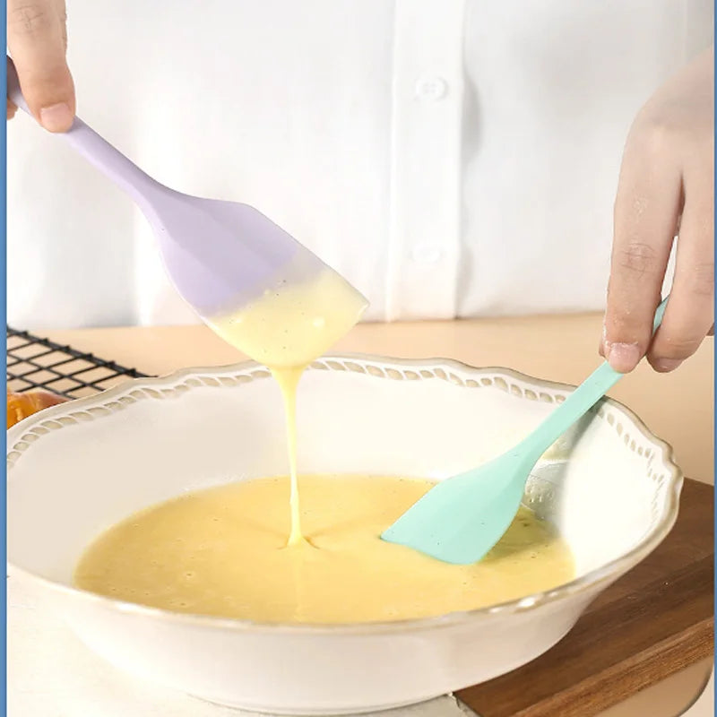 Heat Resistant Silicone Spatula for Baking, Cooking & Pastry Tools