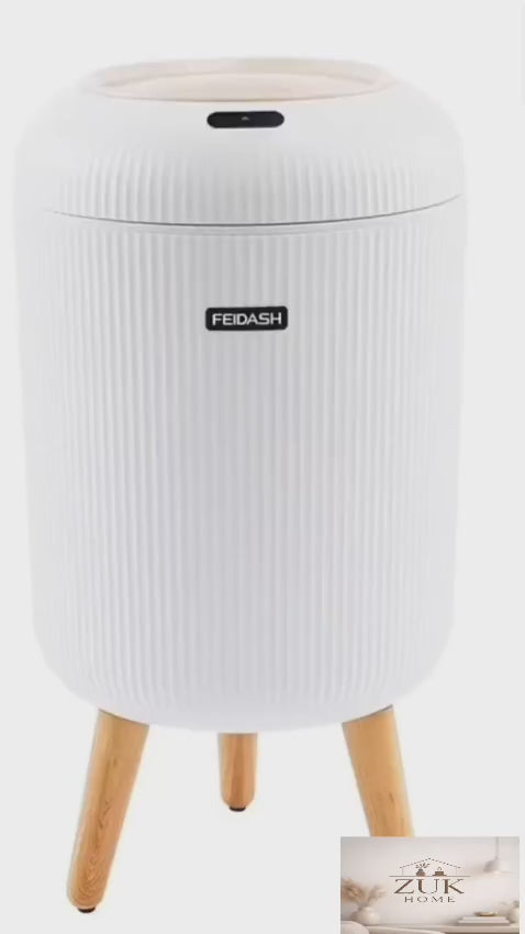 Smart Automatic Trash Can with Motion Sensor – Touchless, Odor-Sealing & Modern Design